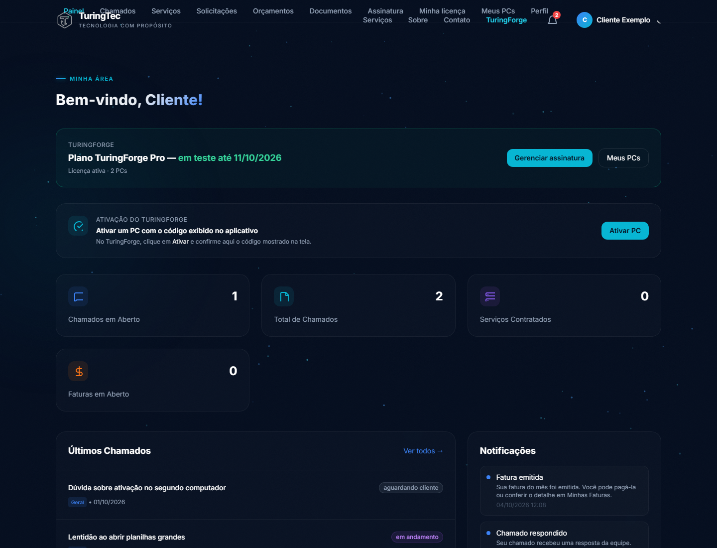 Ligar a verificação em duas etapas