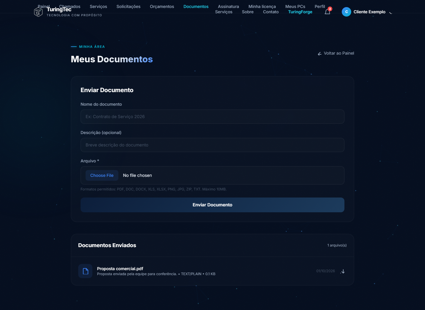 Meus documentos