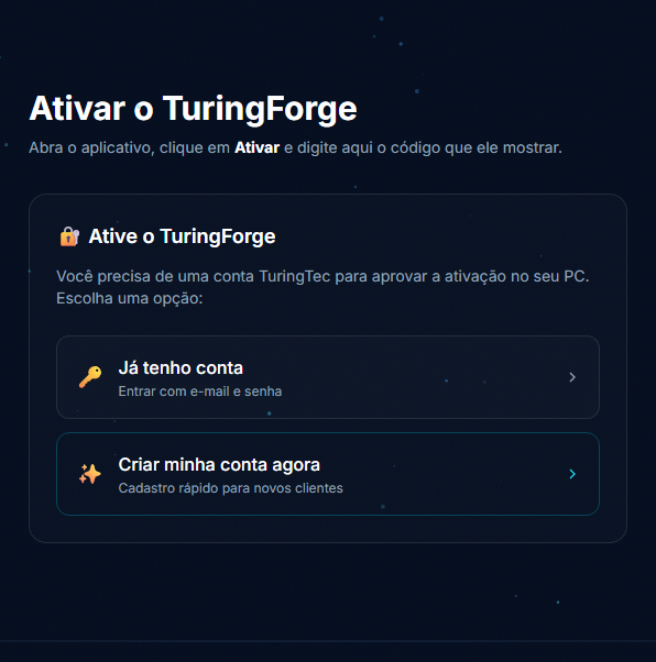 Colar o código no site